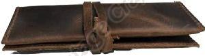 Genuine Buffalo Leather Pencil Case
