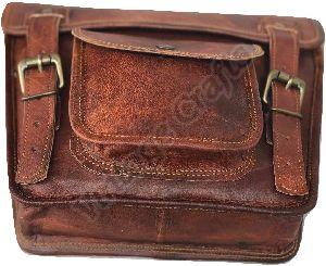 Leather Motorcycle Sissy Bar Bag