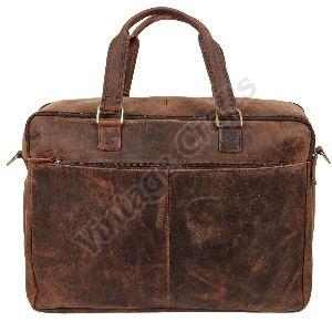 Buffalo Leather Messenger Bag
