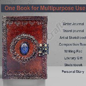Leather Embossed Journal Diary