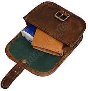 Leather Bum Bag Belt Pouch