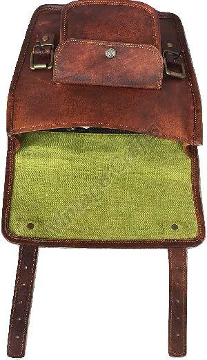Leather Motorcycle Sissy Bar Bag