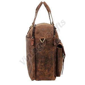 Buffalo Leather Messenger Bag