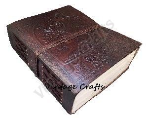 Antique Leather Tree Journal