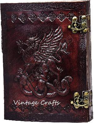 Double Dragon Leather Journal