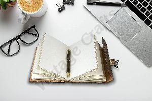 Leather Embossed Journal Diary