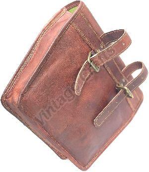 Leather Motorcycle Sissy Bar Bag