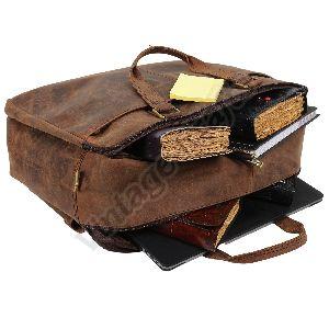 Buffalo Leather Messenger Bag