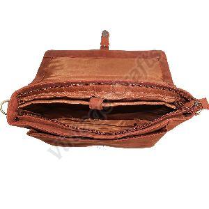 Leather Office Messenger Bag