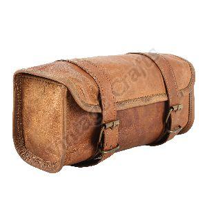 Leather Motorcycle Handlebar Bag