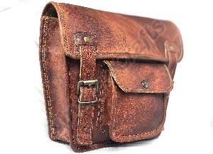Leather Motorcycle Sissy Bar Bag