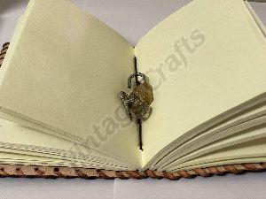 Leather Journal With Lock and Key
