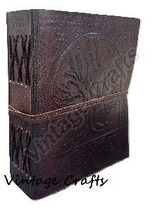 Antique Leather Tree Journal
