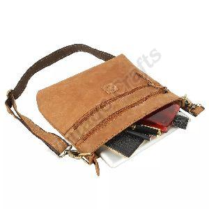 Ladies Vintage Leather Sling Bag