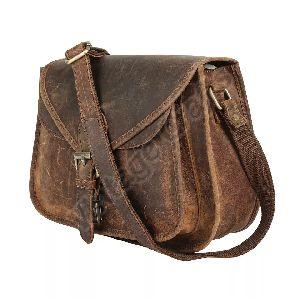 Ladies Leather Crossbody Bag