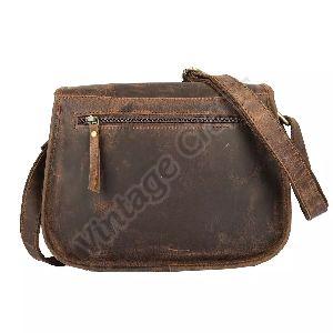 Ladies Leather Crossbody Bag