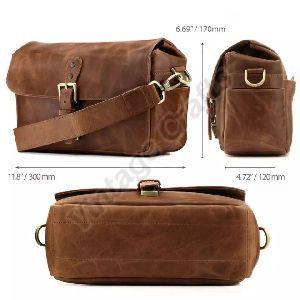 Leather Camera Sling Bag