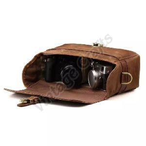 Leather Camera Sling Bag