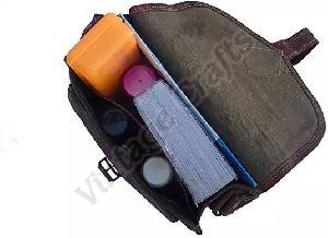 Ladies Leather Matka Sling Bag