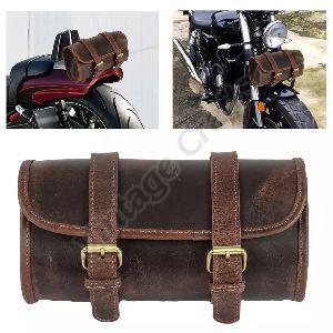 Leather Motorcycle Cruiser Tool Bag