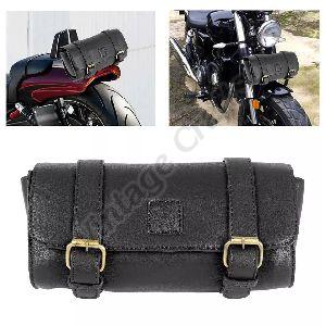 Leather Motorcycle Cruiser Tool Bag