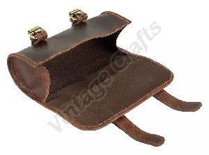 Leather Motorcycle Cruiser Tool Bag