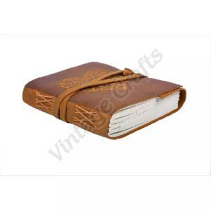 Belt Lock Leather Journal Diary