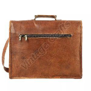 Leather Laptop Messenger Bag