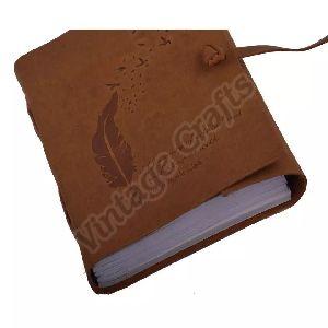 Belt Lock Leather Journal Diary