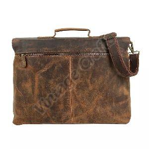 Leather Crossbody Messenger Bag