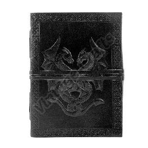 Handmade Stone Leather Journal Notebook With Lock