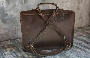 Mens Leather Messenger Bag