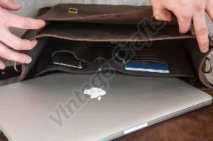 Mens Leather Messenger Bag