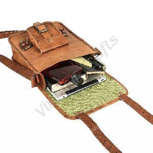 Leather Shoulder Messenger Bag