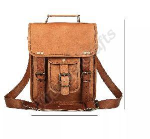 Leather Shoulder Messenger Bag