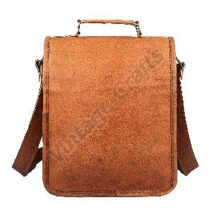 Leather Shoulder Messenger Bag