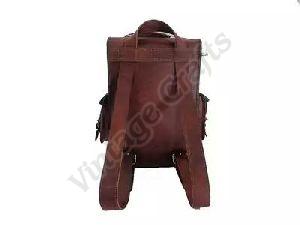 Leather Laptop Backpack