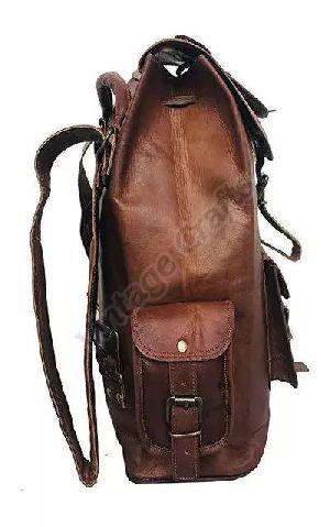 Leather Travel Backpack