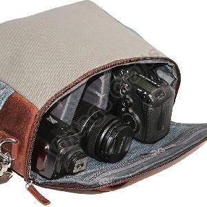 Genuine Canvas Camera Bag
