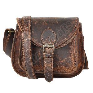 Ladies Leather Sling Bag