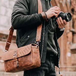 Leather Camera Sling Bag
