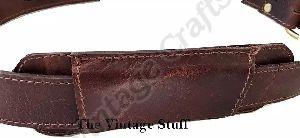 Leather Duffle Bag Shoulder Strap Belt