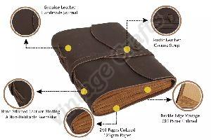 Handmade Stone Leather Journal