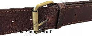 Leather Duffle Bag Shoulder Strap Belt