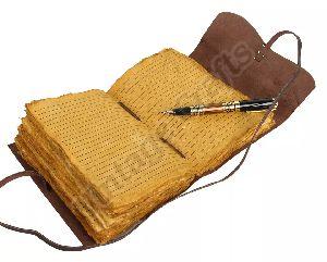 Handmade Stone Leather Journal