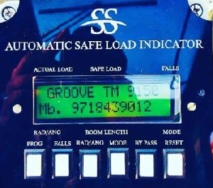 Hydraulic crane safe-load-indicator
