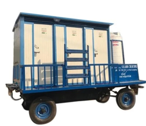 Mobile bio toilet van