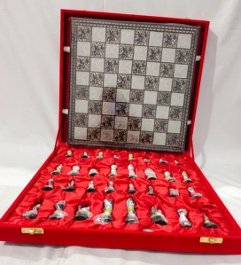 Brass Chess Set