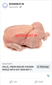 Halal Fresh Whole Chicken