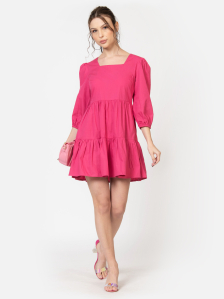 Women Cotton Poplin Dress